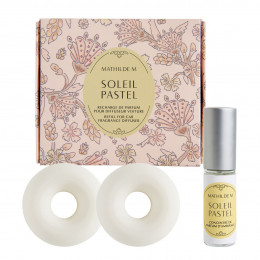 Recarga de perfume para difusor de carro - Soleil Pastel