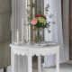 Ceramic Butterfly Candle Holder on Stand