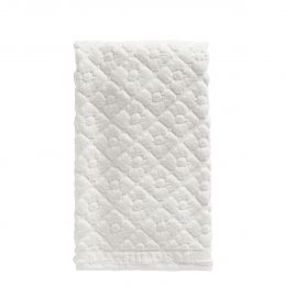 Serviette de toilette Douceur Florale blanc