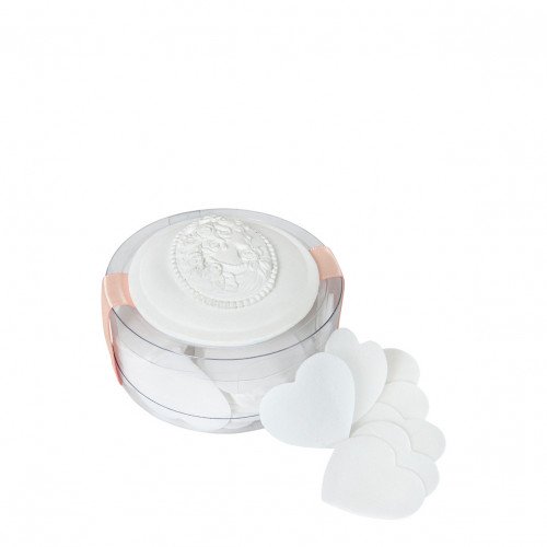 Scented Soap Leaves Box Small Hearts Marquise - Jasmine