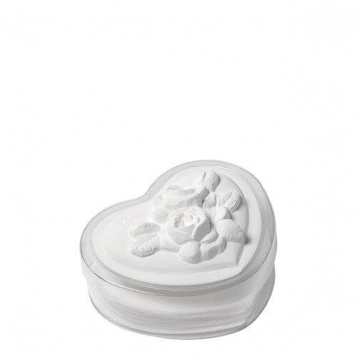 Caja Corazón de 30 hojas de jabón perfumado Rosa - Perfume Rosa