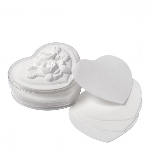Caja Corazón de 30 hojas de jabón perfumado Rosa - Perfume Rosa