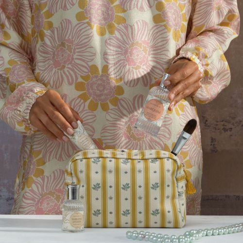 Rectangular Fleur d'Oranger toiletry bag