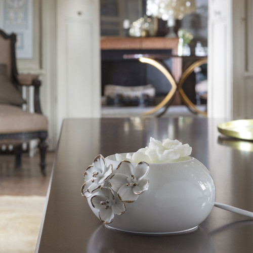 Set di 4 decorazioni fondenti in cera profumata - Douceur d'Ambre