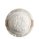 Boîte de feuilles de savon Étoiles blanches pailletées - Parfum Rose