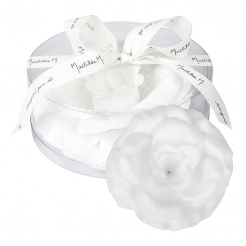 Rose en feuilles de savon parfumé - Jasmin