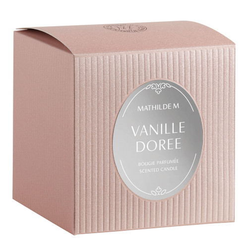 Vela perfumada Les Intemporelles en Fête 400 g - Vanille Dorée