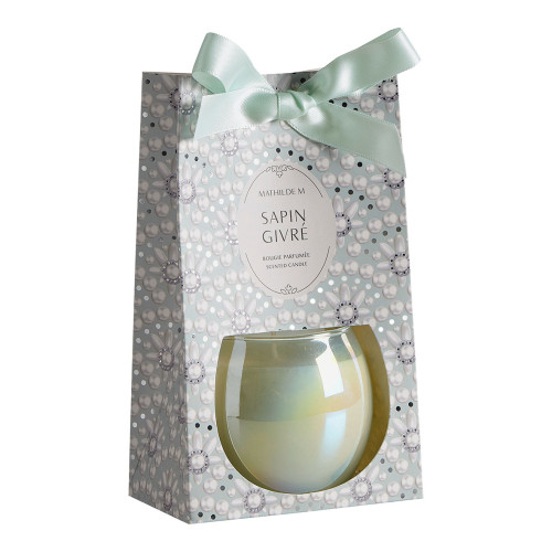 Vela perfumada Fête Nacrée 170 g - Sapin Givré