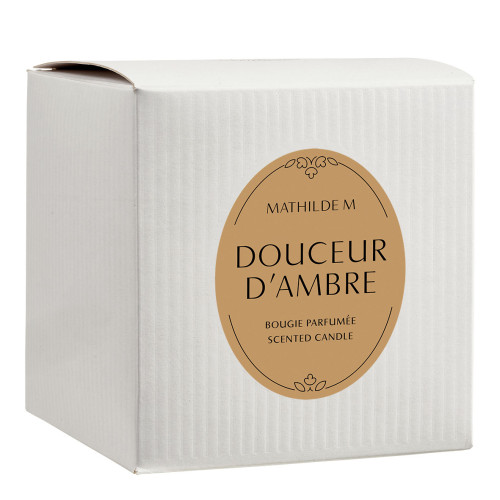 Bougie parfumée Les Intemporelles 400 g - Douceur d'Ambre Bougie parfumée Les Intemporelles 400 g - Douceur d'Ambre