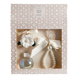 Pearly Celebration home fragrance diffuser set - Iris Musk