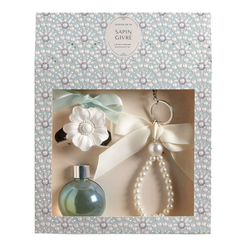 Coffret Diffuseur de parfum d'ambiance Fête Nacrée - Sapin Givré
