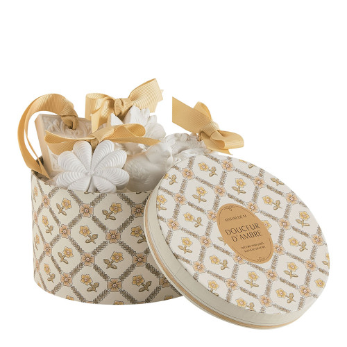Coffret de 5 décors parfumés - Douceur d'Ambre