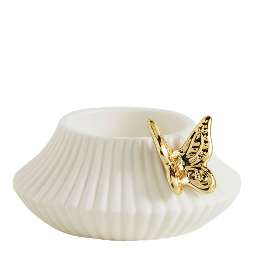 Set de portavelas Mariposa y 6 velas perfumadas - Fleur de Coton