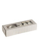 Butterfly candle holder and 6 scented candles - Fleur de Coton