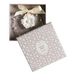 Pearly Celebration scented wreath - Musc Irisé