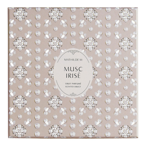 Pearly Celebration scented wreath - Musc Irisé Pearly Celebration scented wreath - Musc Irisé