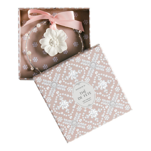Pearly Party scented wreath - Thé de Fête