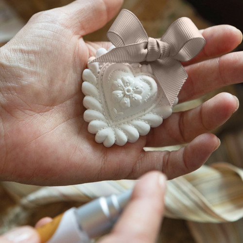 Decorazione Cuore Boutis non profumato