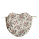 Marquise heart fabric pouch