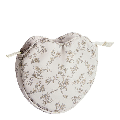 Sublime Jasmin Heart-shaped fabric pouch