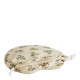 Pochette Cœur en tissu Fleur de Mandarine