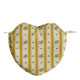 Pochette Cœur en tissu Fleur d'Oranger