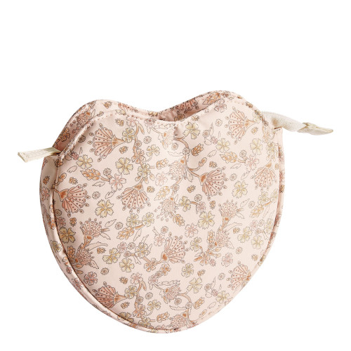 Pochette Cuore in tessuto Soleil Pastel
