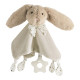 Toudoux Beige Rabbit with Teething Ring