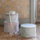 Set of 3 Pearly Celebration storage boxes