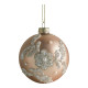 Conjunto de 3 bolas de Natal Fantaisie em vidro