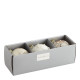 Coffret de 3 boules de Noël Fantaisie en verre