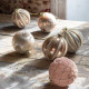 Coffret de 3 boules de Noël Perles en verre