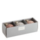 Coffret de 3 boules de Noël Perles en verre