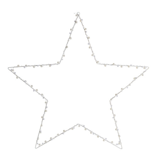 Estrella luminosa de metal - Modelo grande - Alt. 70 cm