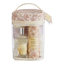 Beauty Case eau de toilette 100 ml e latte corpo Divino 250 ml - Soleil Pastel