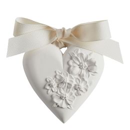 Scented Decor Floral Heart - Large model - Bois de Cachemire