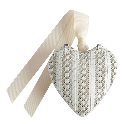 Heart Box and Scented Decoration - Bois de Cachemire