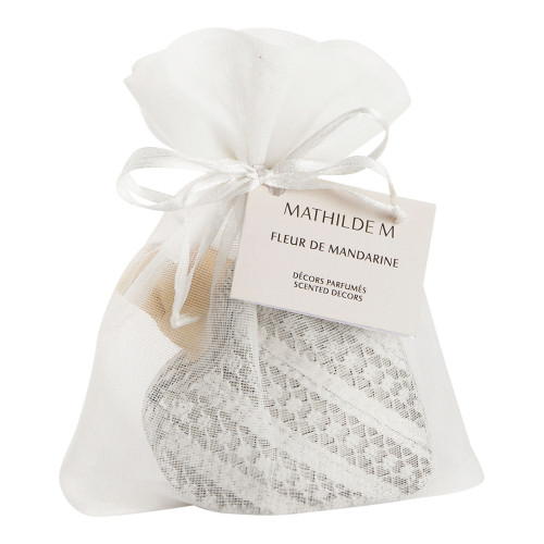 Scatola Cuore e decoro profumato - Fleur de Mandarine