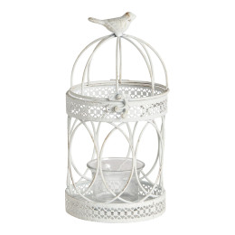Bird Cage Tealight Holder in Metal - ⌀ 10 x 20.5 cm