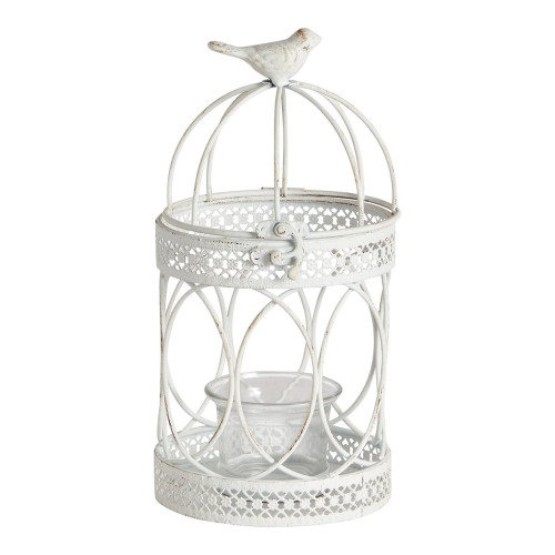 Bird Cage Tealight Holder in Metal - ⌀ 10 x 20.5 cm
