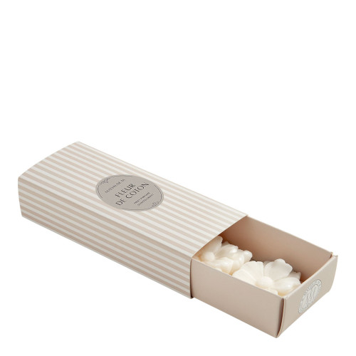 Coffret de 3 décors fondants en cire parfumée - Fleur de Coton