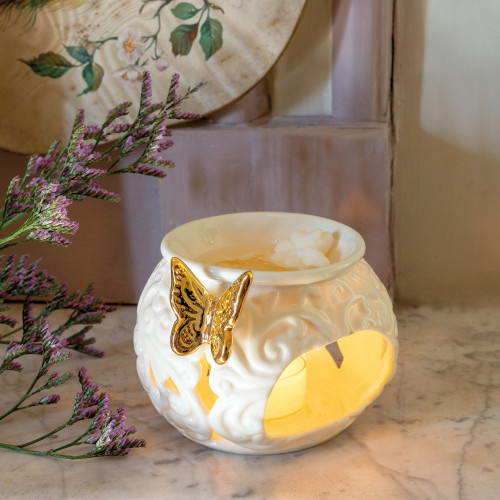 Coffret de 3 décors fondants en cire parfumée - Fleur de Mandarine