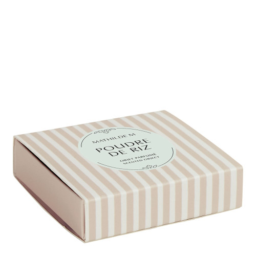 Estuche de 4 decorados fundentes en cera perfumada - Poudre de Riz