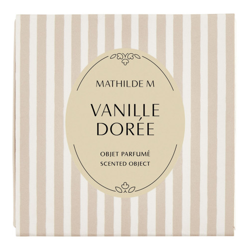 Coffret de 4 décors fondants en cire parfumée - Vanille Dorée