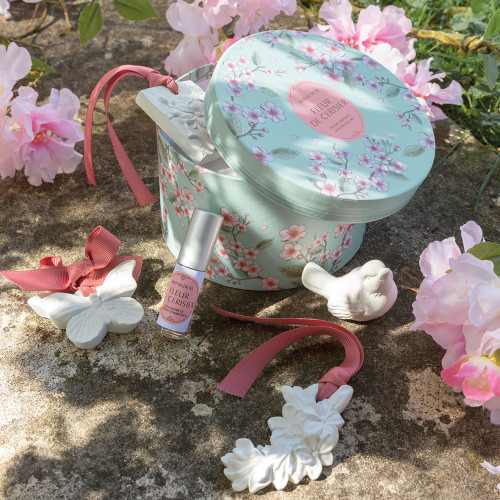Gift Set of 5 Scented Decorations - Fleur de Cerisier