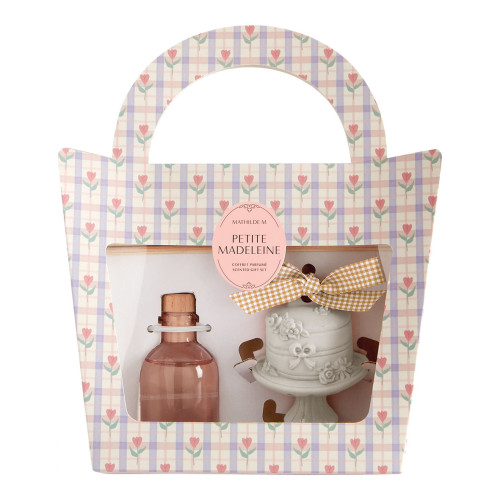 Fragrance Diffuser Gift Set 50 ml and Decoration Gourmandises d'Été - Petite Madeleine