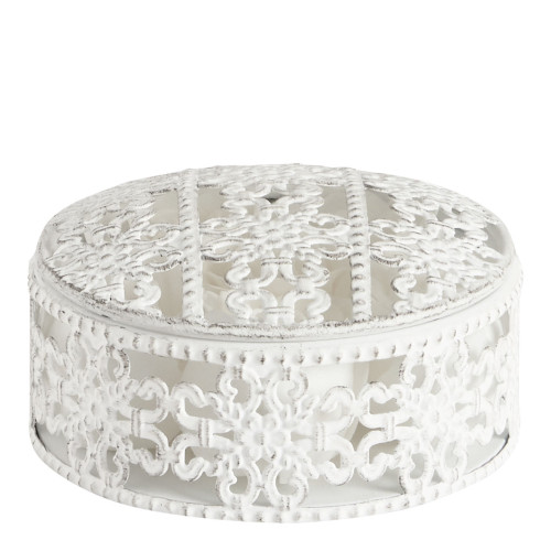 Scented Set of 6 White Soap Roses