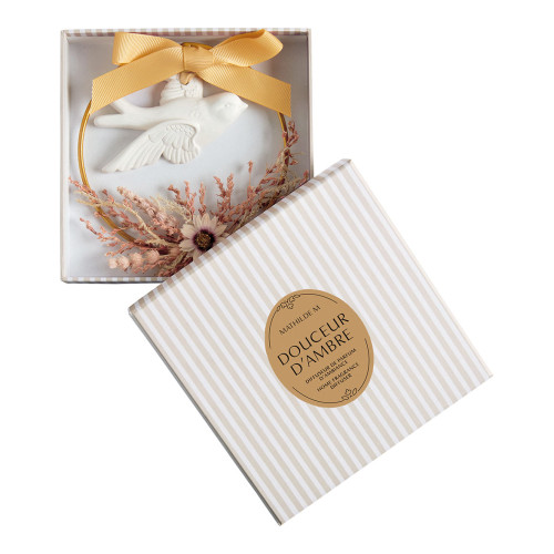 Floral Wreath Scented Dove - Douceur d'Ambre