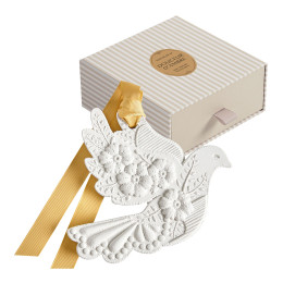 Décor parfumé Colombe en Fleurs - Douceur d'Ambre
