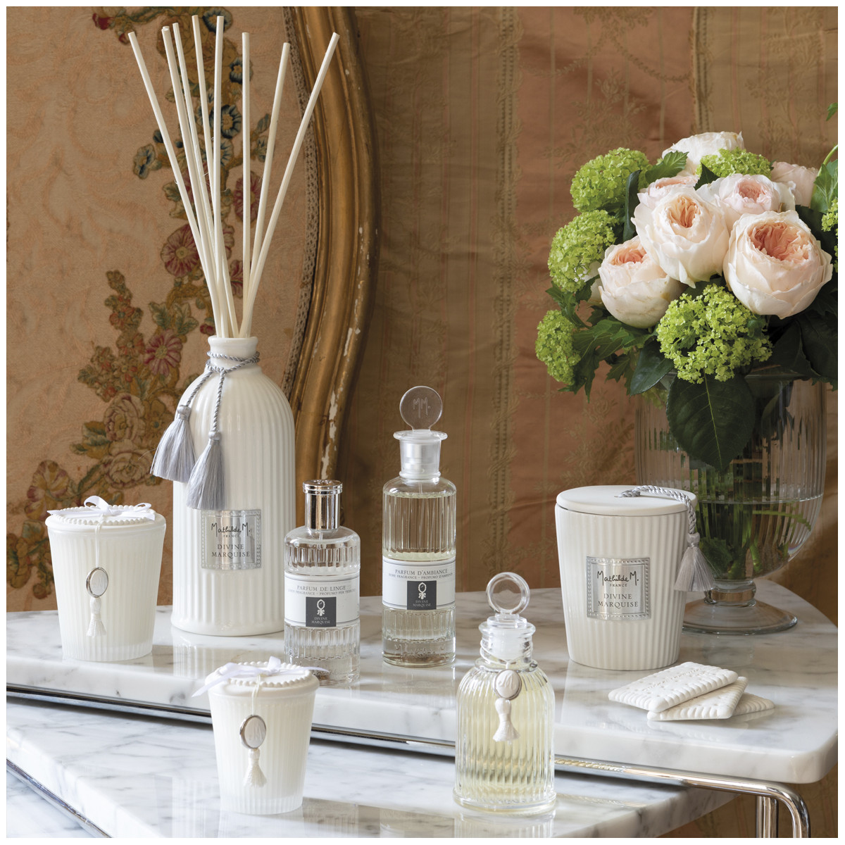 DIFFUSEUR parfum d'ambiance MATHILDE M - senteur bouquet précieux – No  Stress & Beauté